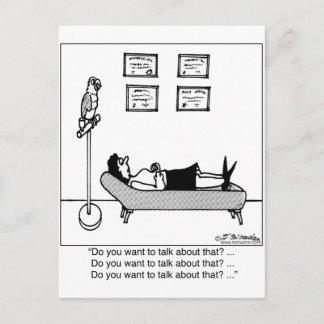 Do You Want To Talk About That? Postcard