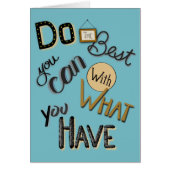 Do Your Best Cards (Front)