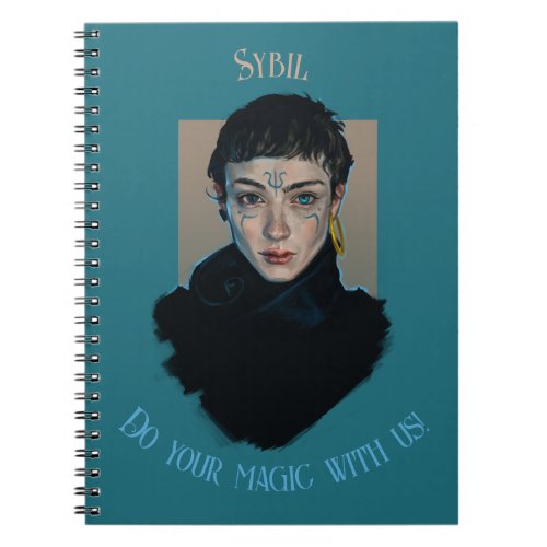 DO your magic _ witchy artful mystical fantasy Notebook