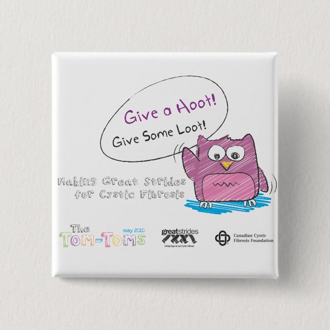 Do Your Part to Find a Cure! Button (Front)