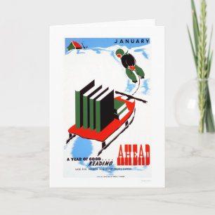 Do Your Reading Snow 1938 WPA Card