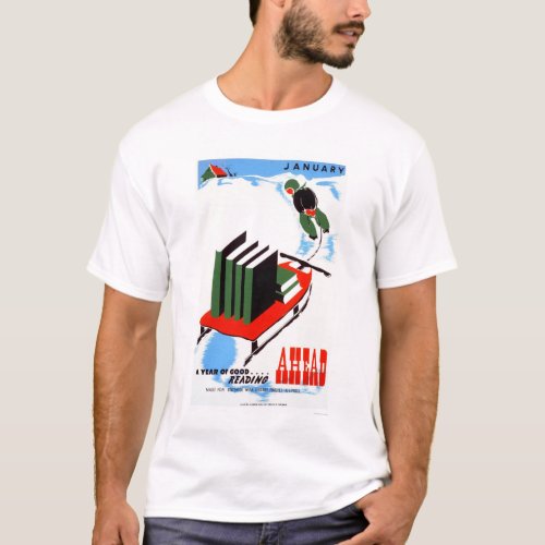 Do Your Reading Snow 1938 WPA T_Shirt