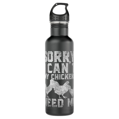 Do Your Thing Chicken Wing Shirt Funny Sayings Tee Stainless Steel Water Bottle