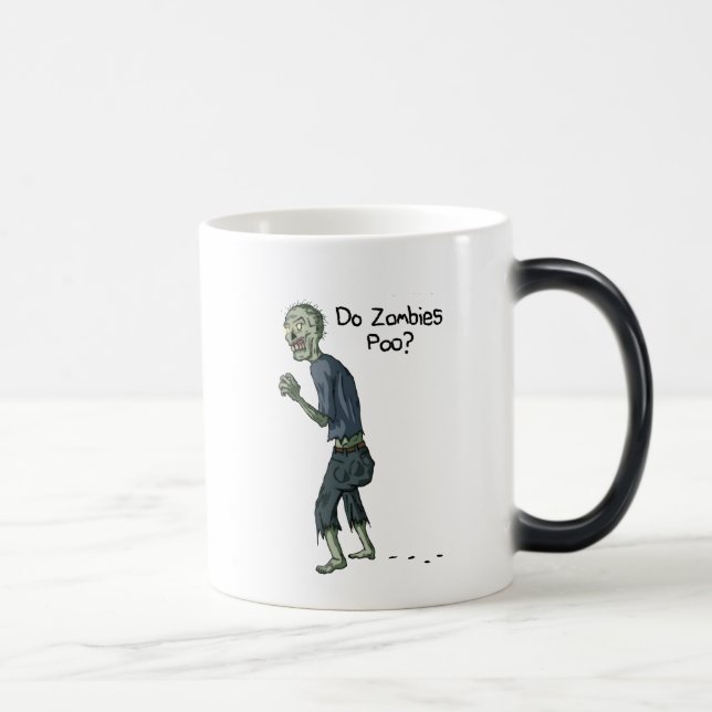 Do Zombies Poo Mug (Right)