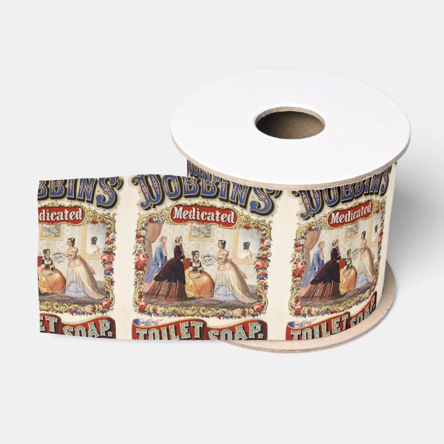 Dobbins' medicated toilet soap grosgrain ribbon (Spool)