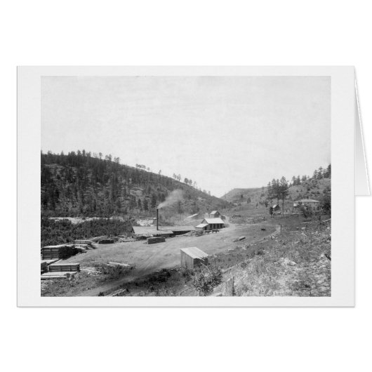Dobbin's Saw Mill in the Black Hills Photograph (Front Horizontal)
