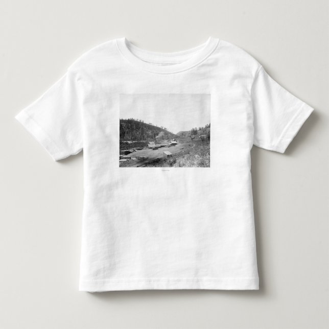 Dobbin's Saw Mill in the Black Hills Photograph Toddler T-shirt (Front)