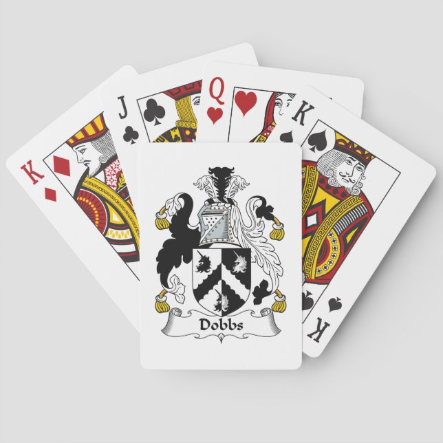Dobbs Family Crest Poker Cards (Back)