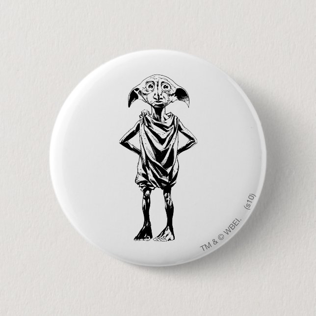 Dobby 2 pinback button (Front)