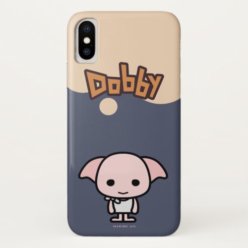 Dobby Cartoon Character Art iPhone X Case