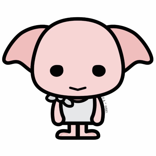 Dobby Cartoon Character Art Cutout (Front)