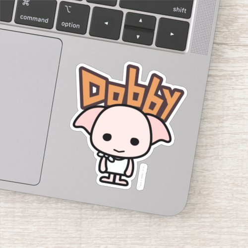 Dobby Cartoon Character Art Sticker