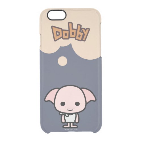 Dobby Cartoon Character Art Clear iPhone 66S Case