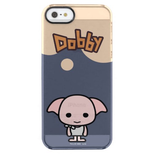 Dobby Cartoon Character Art Clear iPhone SE55s Case