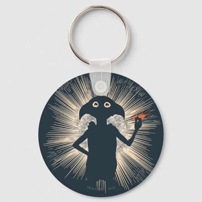 Dobby Casting Magic Keychain (Front)