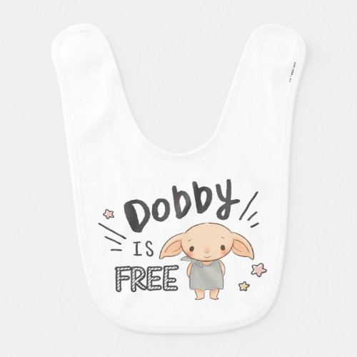 Dobby Is Free Baby Bib