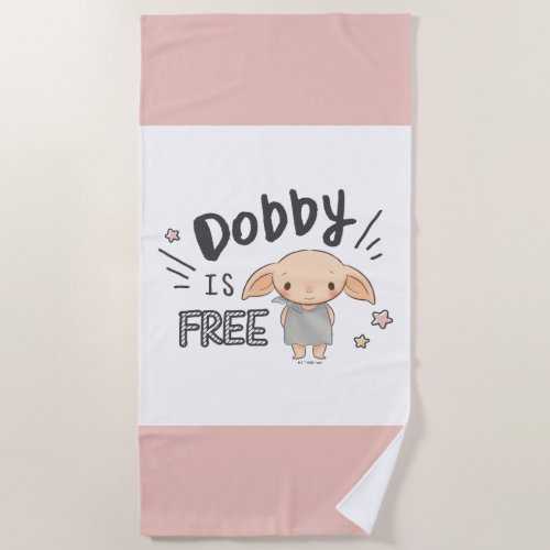 Dobby Is Free Beach Towel