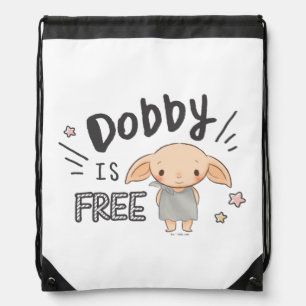 Dobby Is Free Drawstring Bag