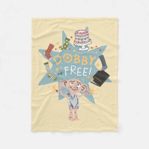 Dobby is Free Fleece Blanket