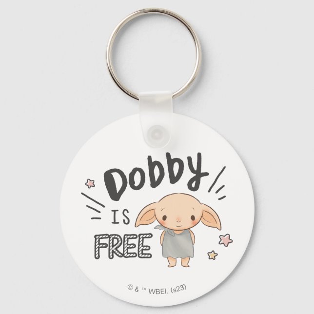 Dobby Is Free Keychain (Front)