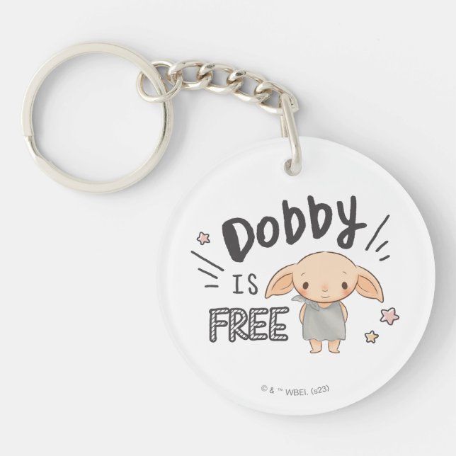 Dobby Is Free Keychain (Front)