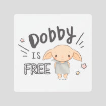 Dobby Is Free Metal Print