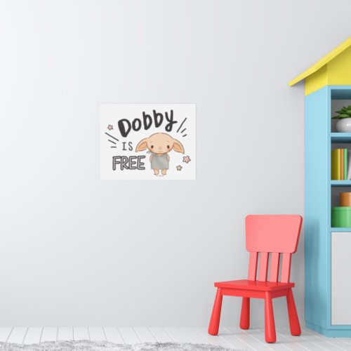 Dobby Is Free Poster