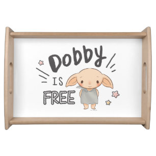 Dobby Is Free Serving Tray