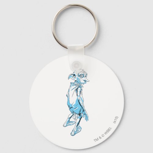 Dobby Looking Over 1 Keychain