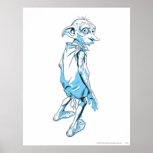 Dobby Looking Over 1 Poster