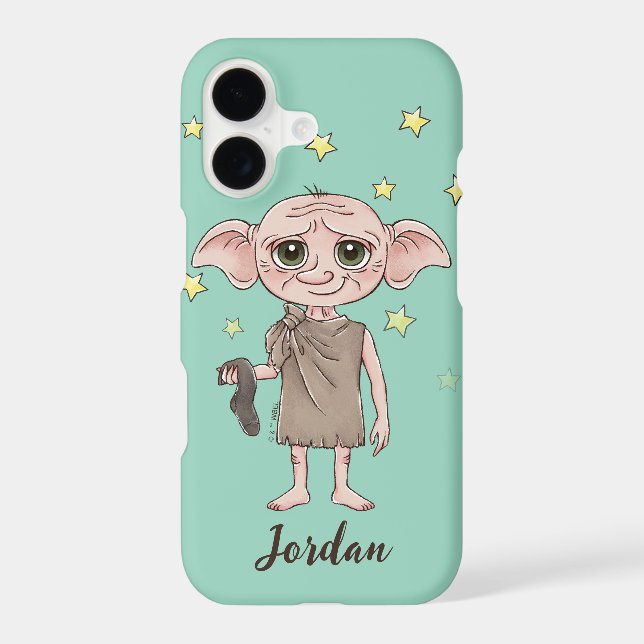Dobby Watercolor Character Art Case-Mate iPhone Case (Back)