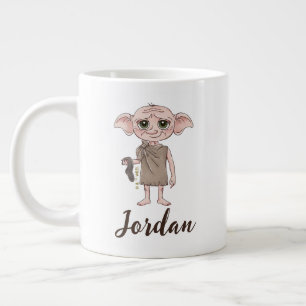 Dobby Watercolor Character Art Giant Coffee Mug