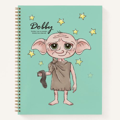 Dobby Watercolor Character Art Notebook
