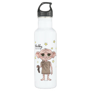 Dobby Watercolor Character Art Stainless Steel Water Bottle