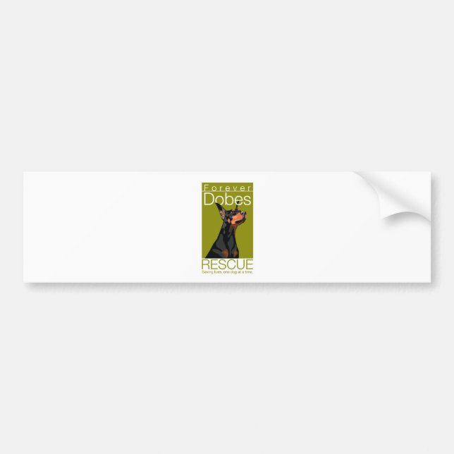 dobe-logo-E3 Bumper Sticker (Front)