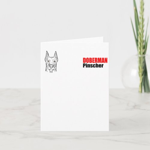 Doberman 1  card