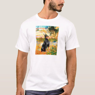 Doberman 1 - Garden (VG) T-Shirt