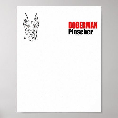 Doberman 1  poster