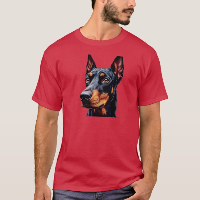 Doberman Animal T-Shirt (Front)
