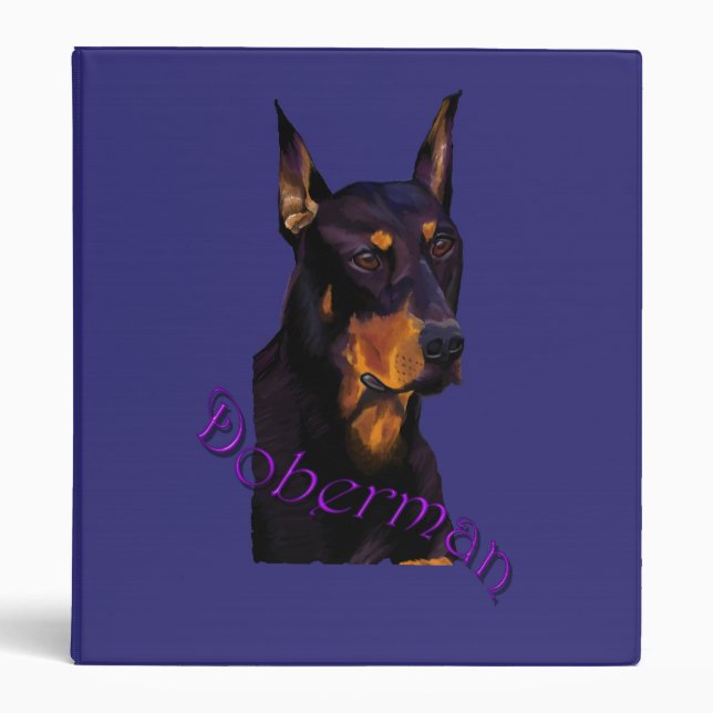 Doberman binder (Front)