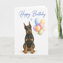 Doberman Birthday