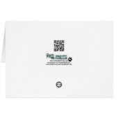 Doberman - Black - Ocean Leap Cards (Back Horizontal)