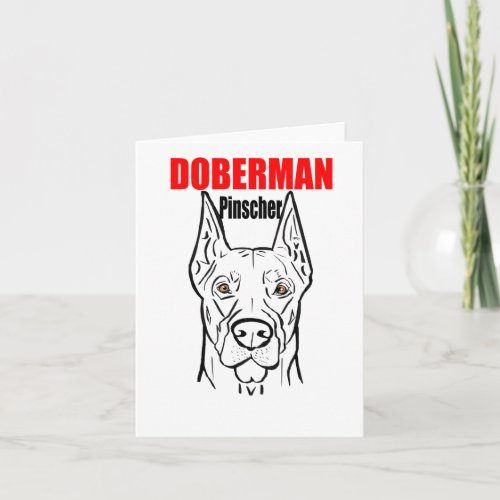 Doberman  card