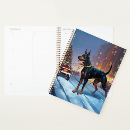 Doberman Christmas Festive Season Planner