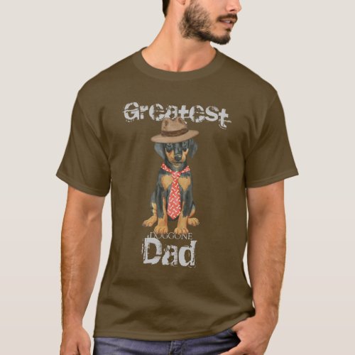 Doberman Dad T_Shirt