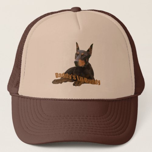 Doberman Daddys Buddy Trucker Hat