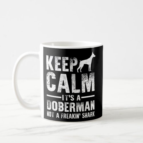 Doberman Doberman Pinscher Dog Walker Coffee Mug