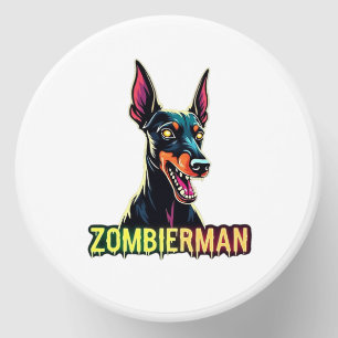 Doberman Dobie Doby Dobermann Zombie Dog Halloween Mini Candle Favors
