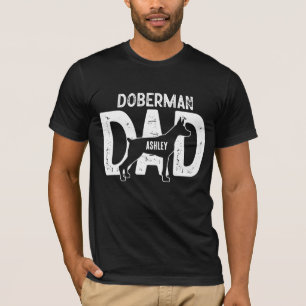 Doberman Dog Dad Puppy Dad T-Shirt