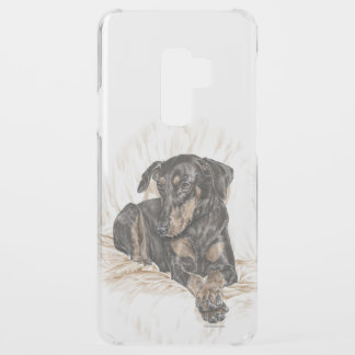 Doberman Dog Natural Ears Uncommon Samsung Galaxy S9 Plus Case